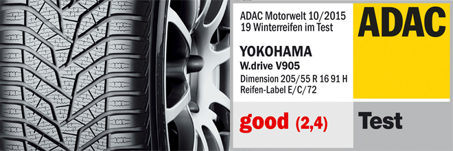 Yokohama W.drive V905 téligumi